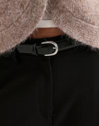 Pieces - Sort - Pcestina Leather Jeans Belt Noos