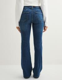 Only - Blå - Onlwauw Hw Flared Dnm TAI540