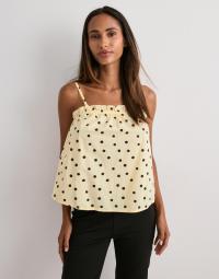 Pieces - Gul - Pcparker Strap Top Wvn Bc