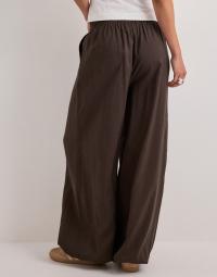 Pieces - Brun - Pcalaia Hw Balloon Pants Wvn