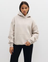 Nike - Beige - W Nk Stdo Flc Mw Os Po Hdy