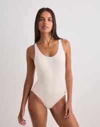 Nike - Hvid - Scoop Neck One Piece
