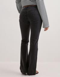 Abrand Jeans - Sort - 99 Low Boot Tall