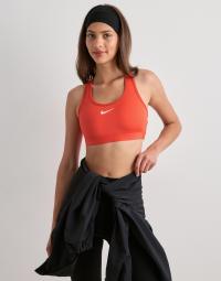 Nike - Rød - W Nk Swsh Med Spt Bra
