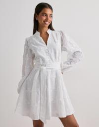 Neo Noir - Hvid - Monnie Embroidery Dress