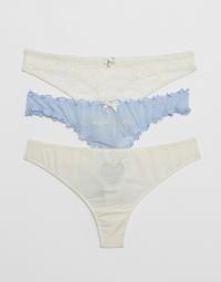 Hunkemöller - Hvid - Bridal String Multipack