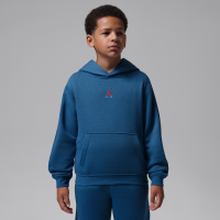 Jordan Brooklyn Fleece-hættetrøje til større børn - blå