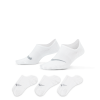Nike Everyday Plus Lightweight-træningsstrømper til kvinder (3 par) - hvid