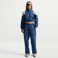 Oversized Nike træningsbukser med mellemhøj talje til kvinder - blå