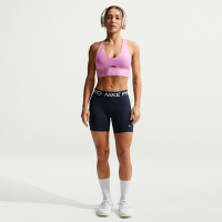 Nike Pro 365-shorts (13 cm) med mellemhøj talje til kvinder - blå