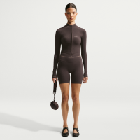 NikeSKIMS Ribbed Seamless-shorts (13 cm) til kvinder - brun