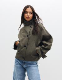 Neo Noir - Grøn - Fania Oversized Jacket