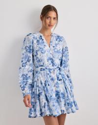 Neo Noir - Blå - Marise Print Dress