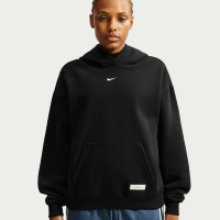 Nike Therma-FIT Performance-basketballhættetrøje til kvinder - sort