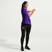 Maskinstrikkede FC Barcelona Strike Away Kobe Dri-FIT-fodboldbukser til kvinder - sort