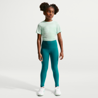 Nike One Dri-FIT-leggings med høj talje til større børn (piger) - blå
