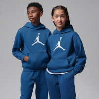 Jordan Jumbo Jumpman-hættetrøje i fleece til større børn - blå