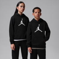 Jordan Jumbo Jumpman-hættetrøje i fleece til større børn - sort