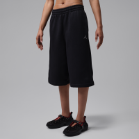 Store Jordan Brooklyn Fleece-shorts til kvinder - sort