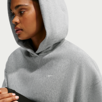 Oversized Nike Studio Fleece-hættetrøje i kraftigt materiale til kvinder - grå