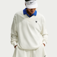 Nike Fairway Fresh Dri-FIT-fleecegolftrøje til kvinder - hvid