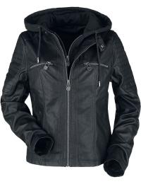 Black Premium by EMP Kunstlæderjakke - Road Tripping - XS till 4XL - Damer - sort