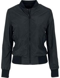 Urban Classics Overgangsjakke - Ladies Light Bomber Jacket - XS till 5XL - Damer - sort