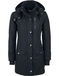 RED by EMP Vinterjakke - Ladies Parka - XS till 5XL - Damer - sort