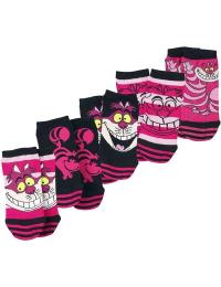 Alice i Eventyrland - Disney Sokker - Filurkatten - EU35-38 till EU 39-42 - Damer - pink-sort