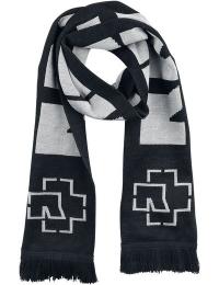Rammstein Tørklæde - Unisex - sort-grå