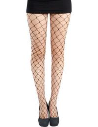 Pamela Mann Tights - Extra Large Net Tights - Standard - Damer - sort
