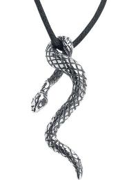 etNox Vedhæng - Snake - Unisex - sølvfarvet