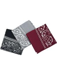 Rock Daddy Bandana - Bandana 3-Pak - Unisex - multifarvet