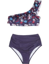 Suicide Squad Bikinisæt - Harley Quinn - Mad Love - S till XXL - Damer - blå
