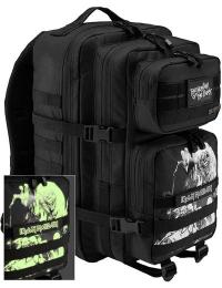 Iron Maiden Rygsæk - Number Of The Beast GITD - Cooper Large - Unisex - sort