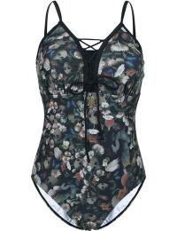 Harry Potter Badedragt - Forbidden Forest Vibes - S till XXL - Damer - multifarvet