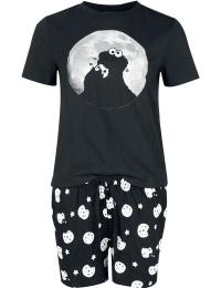 Sesamstrasse Pyjamas - Cookie Monster - S till M - Damer - multifarvet