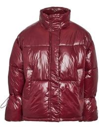 Noisy May Vinterjakke - NMALLIE SHINY PUFFER DD - XS till XL - Damer - rød