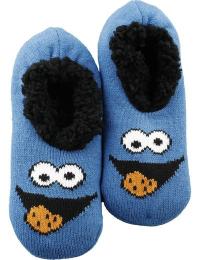 Sesamstrasse Sokker - Cookie Monster - EU35-38 till EU 39-42 - Unisex - multifarvet
