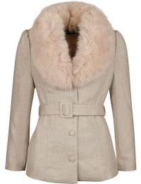 H&R London Fleecejakke - XS till XXL - Damer - beige