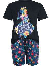 Alice i Eventyrland - Disney Pyjamas - Curiouser - S till XXL - Damer - multifarvet