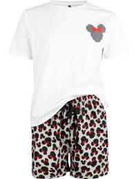 Mickey & Minnie Mouse - Disney Pyjamas - Minnie Leopard Print - S till XXL - Damer - multifarvet