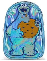 Sesamstrasse Mini-rygsække - Cookie Monster - Shiny Mini Backpack - Unisex - multifarvet