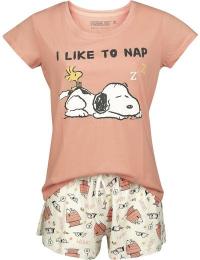 Peanuts Pyjamas - Jeg kan godt lide at tage en lur - S till 3XL - Damer - multifarvet