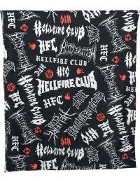 Stranger Things Tæpper - Sæson 5 - Hellfire Club - Fleece-tæppe - Ingen - multifarvet