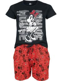 Mickey & Minnie Mouse - Disney Pyjamas - Minnie Mouse - S till 4XL - Damer - multifarvet