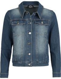 H&R London Jeansjakke - Blå rebel - XS till 3XL - Damer - blå