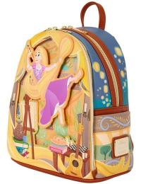 Tangled - To På Flugt - Disney Mini-rygsække - Loungefly - Maleri - Ingen - multifarvet