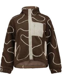 Hailys Fleecejakke - LS P JK AL44VA - XS till XXL - Damer - brun