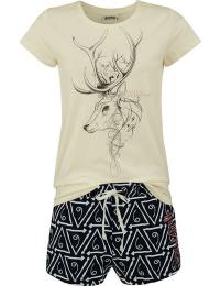 Harry Potter Pyjamas - Patronus - S till 3XL - Damer - multifarvet